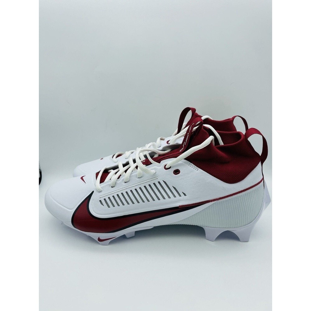 Nike Vapor Edge Pro 360 2 TB Mid White Team Crimson FJ1581-160 Men’s Size 12 - Picture 1 of 12